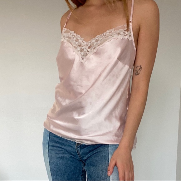 SOLD Vintage Victoria’s Secret Satin Y2k Top 🤍 - Picture 2 of 4